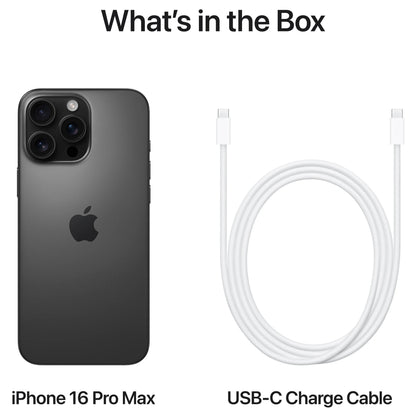 Mobilni Telefon Apple iPhone 16 Pro Max, 256GB, Titanium Black MYWV3ZD/A