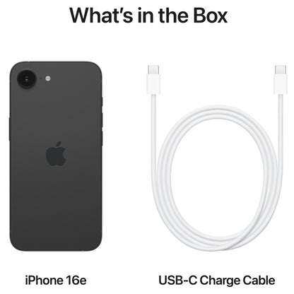 Mobilni Telefon Apple iPhone 16e, 128GB, Crni MD1Q4ZD/A