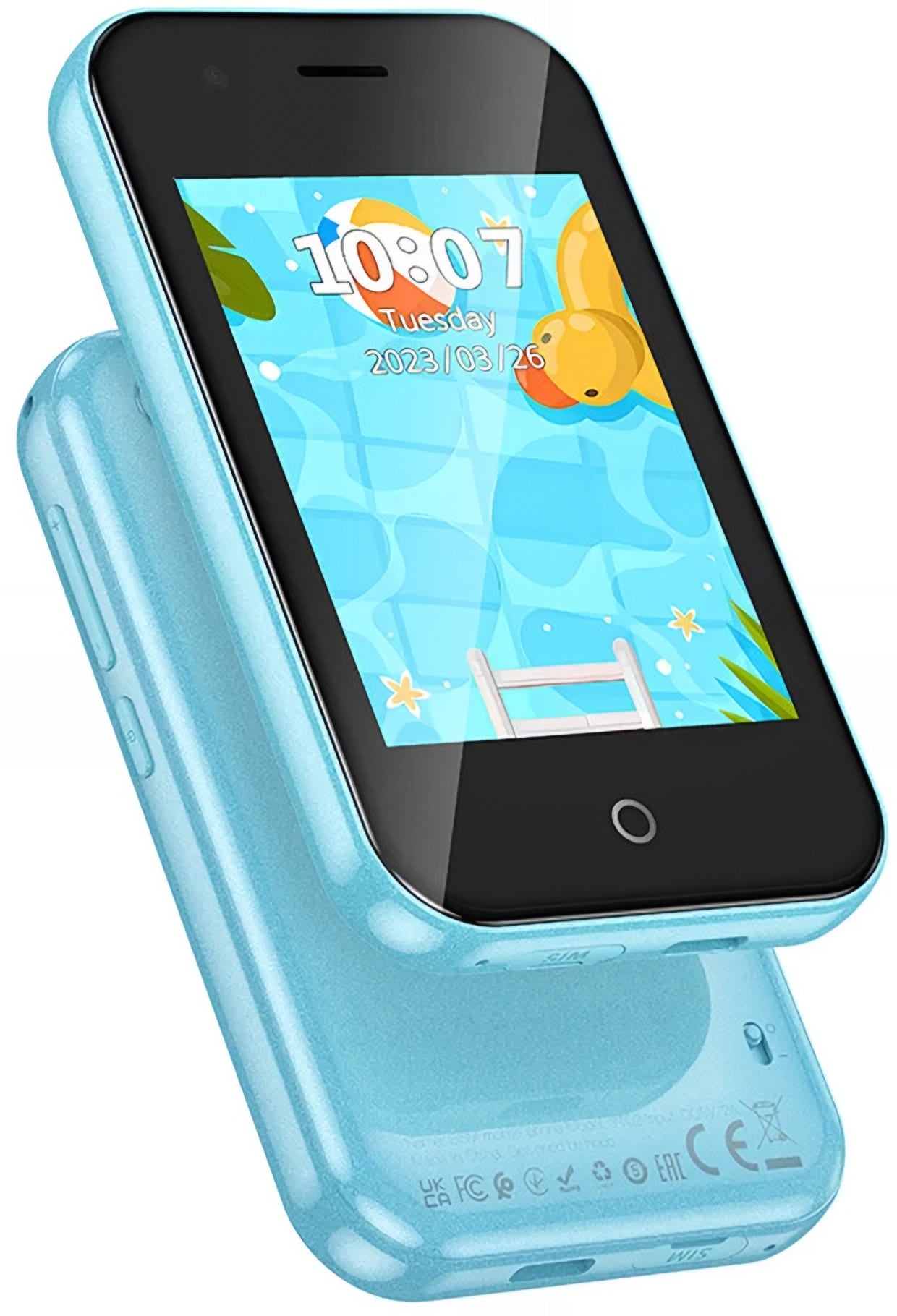 Mobilni Telefon HOCO Y102 Kids, 2G, Ekran 2.8 inča, Plavi