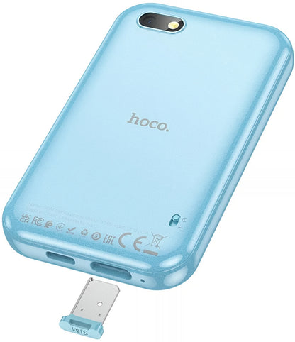 Mobilni Telefon HOCO Y102 Kids, 2G, Ekran 2.8 inča, Plavi