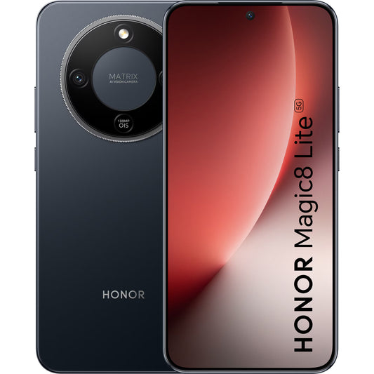 Mobilni Telefon Honor Magic8 Lite 5G Dual SIM, 512GB, 8GB, Midnight Black 5109BYRB