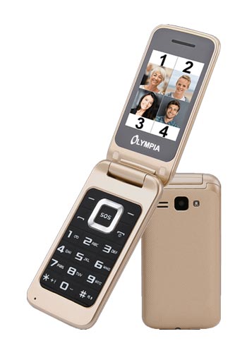 Mobilni Telefon Olympia Luna Dual SIM, Gold 2212