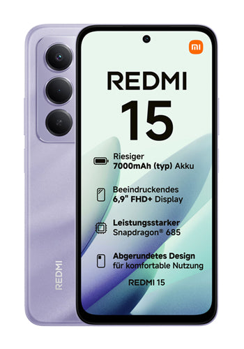 Mobilni Telefon Xiaomi Redmi Note 15 5G, 256GB, 8GB, Purple MZB0LWFEU
