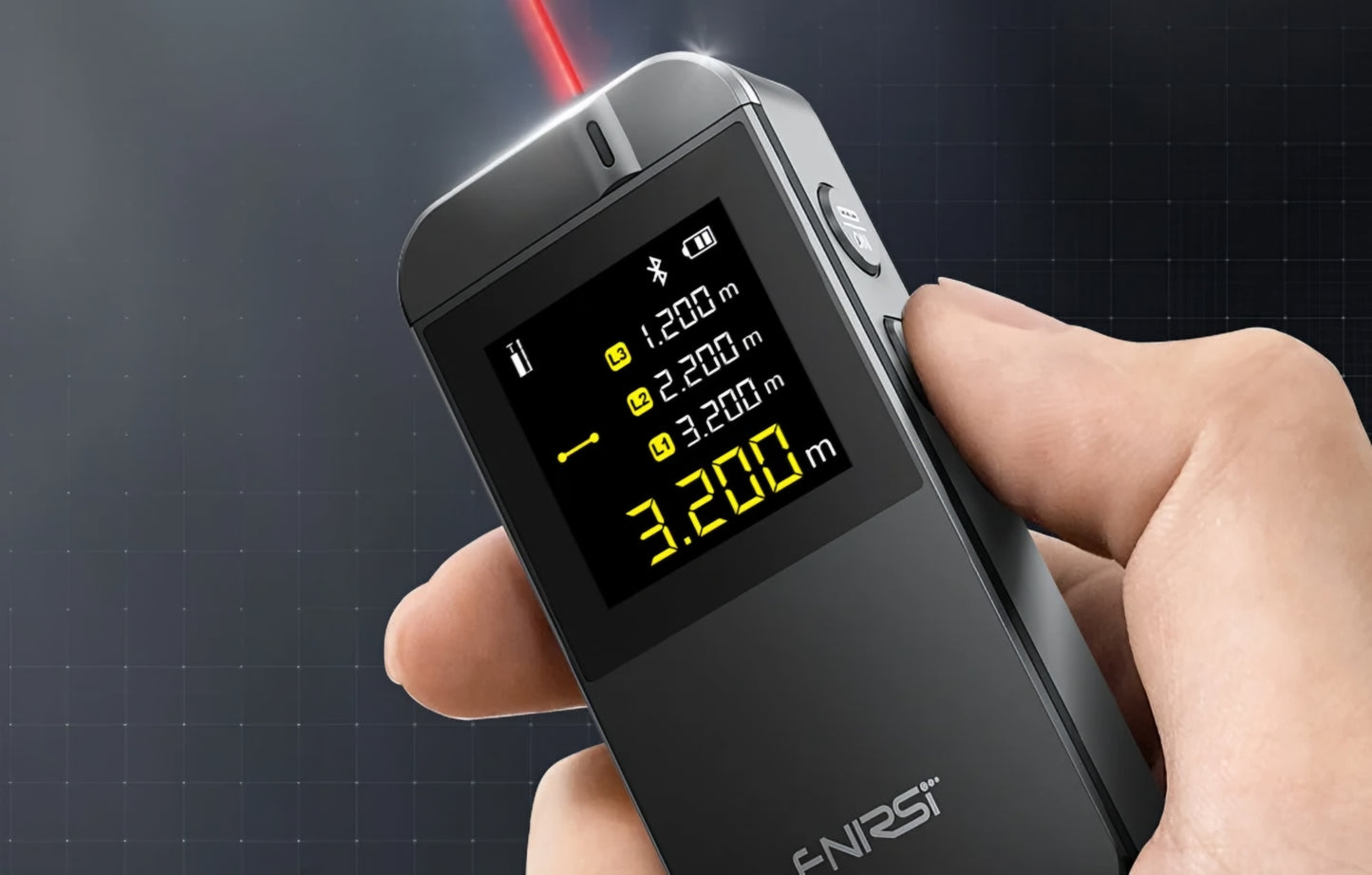 Pametni laserski daljinomer Fnirsi IR40