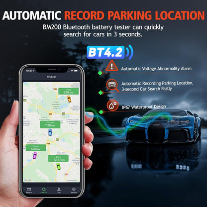 Tester Bluetooth za Praćenje Auto Baterije Ancel BM200