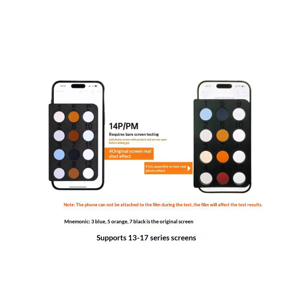 Tester polarizacije displeja Mr.Yang za Apple iPhone 13 - 17 serije