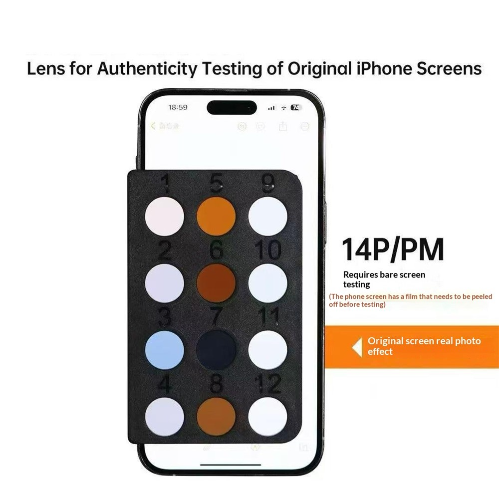 Tester polarizacije displeja Mr.Yang za Apple iPhone 13 - 17 serije