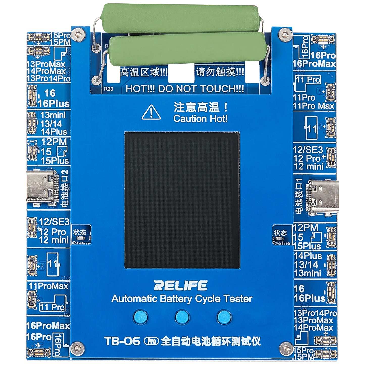Tester Service Relife TB-06 Pro za proveru broja ciklusa Baterija Apple iPhone 11 - 16 Series