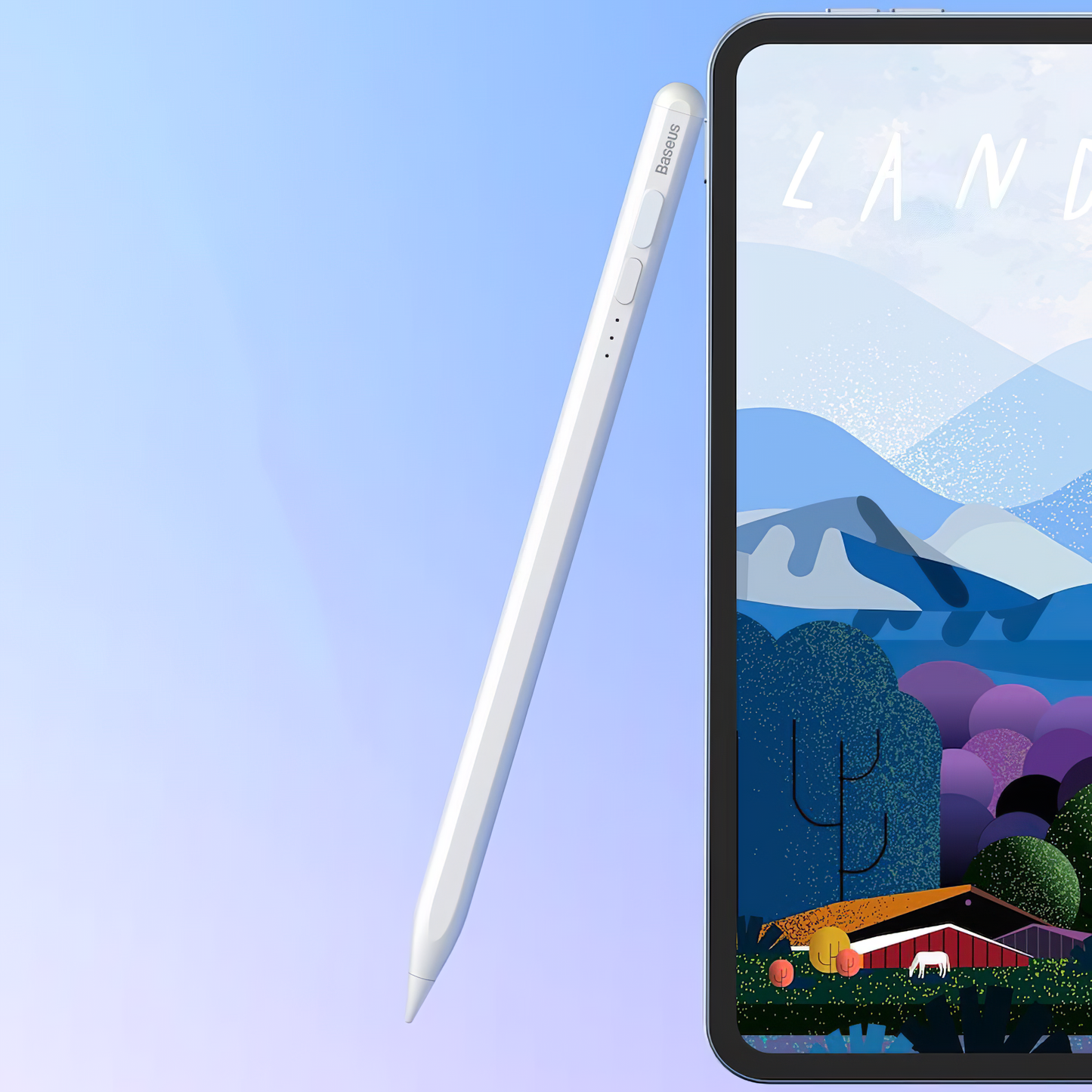Touch Pen Baseus Smooth Writing 2 Series za Apple iPad, Aktivna Verzija, Bela SXBC060502