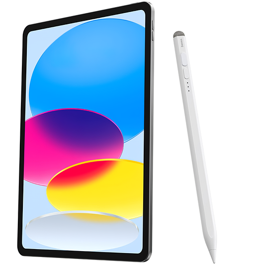 Touch Pen Baseus Smooth Writing 2 Series for Apple iPad, Active / Passive Version, White SXBC060302 