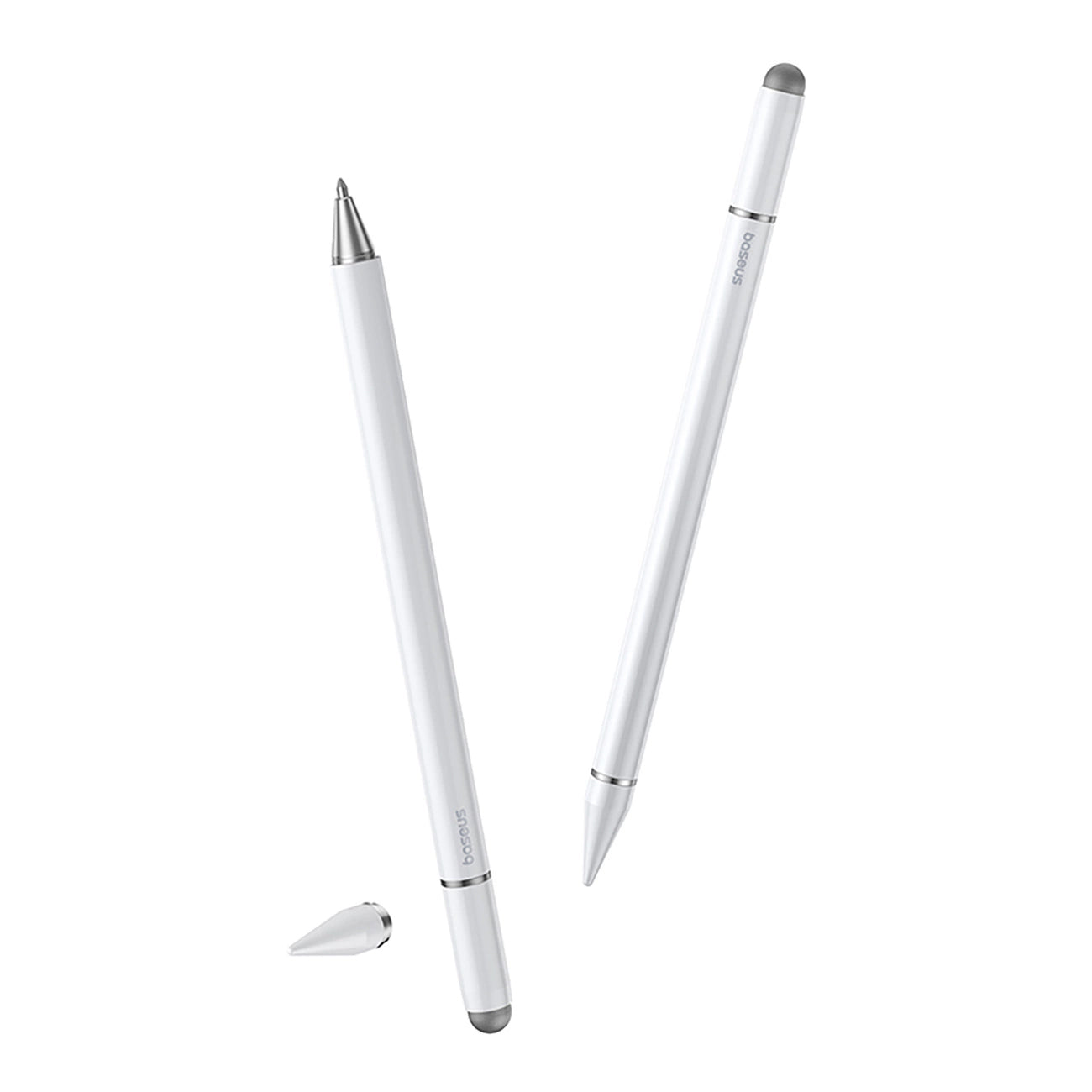 Touch Pen Baseus Smooth Writing 3 Magnetic 3in1 Series, Pasivna Verzija, Bela P80080804213-00