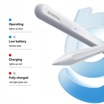 Touch Pen Baseus Smooth Writing 2 Series za Apple iPad, Bežična Aktivna Verzija, Bela P80015802213-03