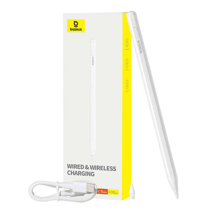 Touch Pen Baseus Smooth Writing za Apple iPad, Bežična & Žičana Aktivna Verzija, Bela C40169009123-00