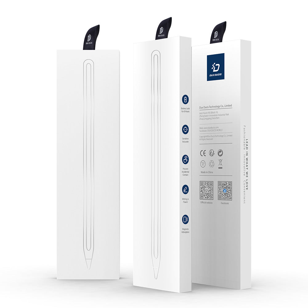 Touch Pen DUX DUCIS SP-06 za Apple iPad, Aktivna Verzija, Bela