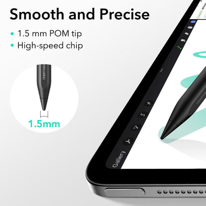Touch Pen ESR Geo za Apple iPad, Aktivna Verzija, Crna