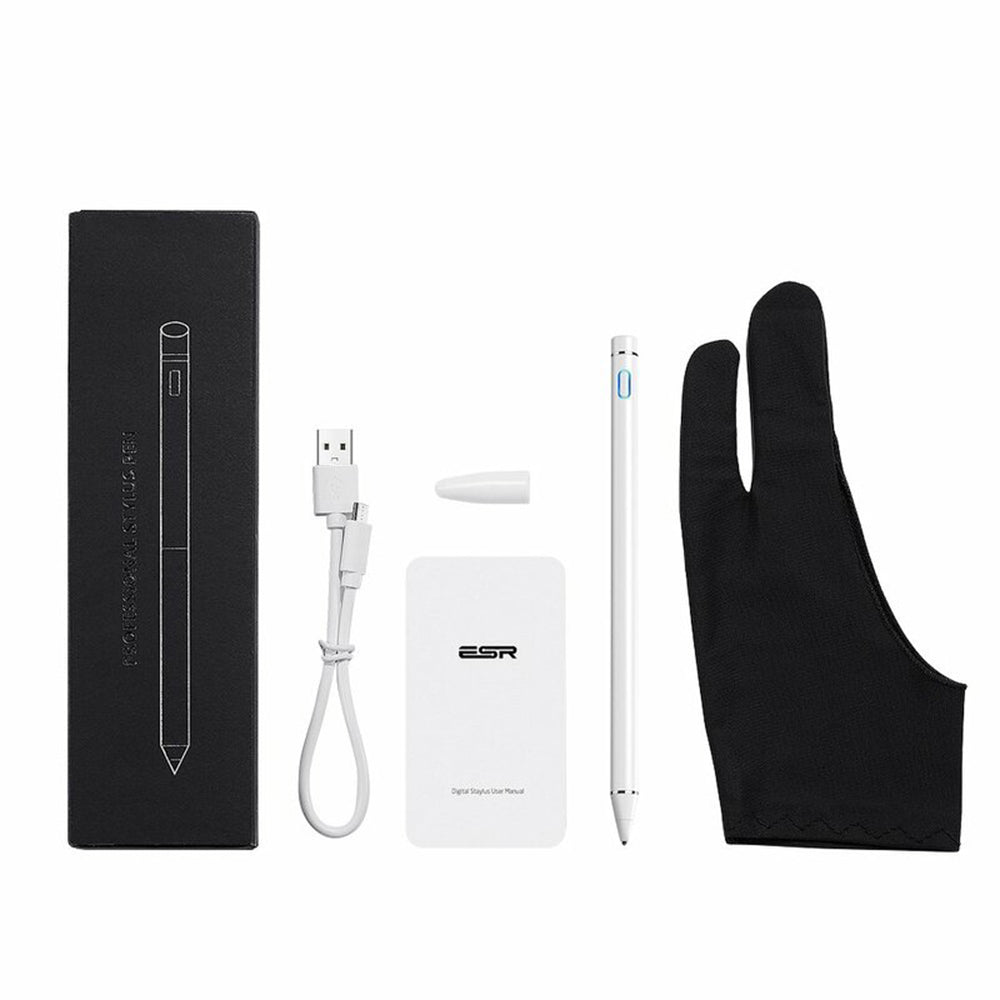 Touch Pen ESR K838, Aktivna Verzija, Bela