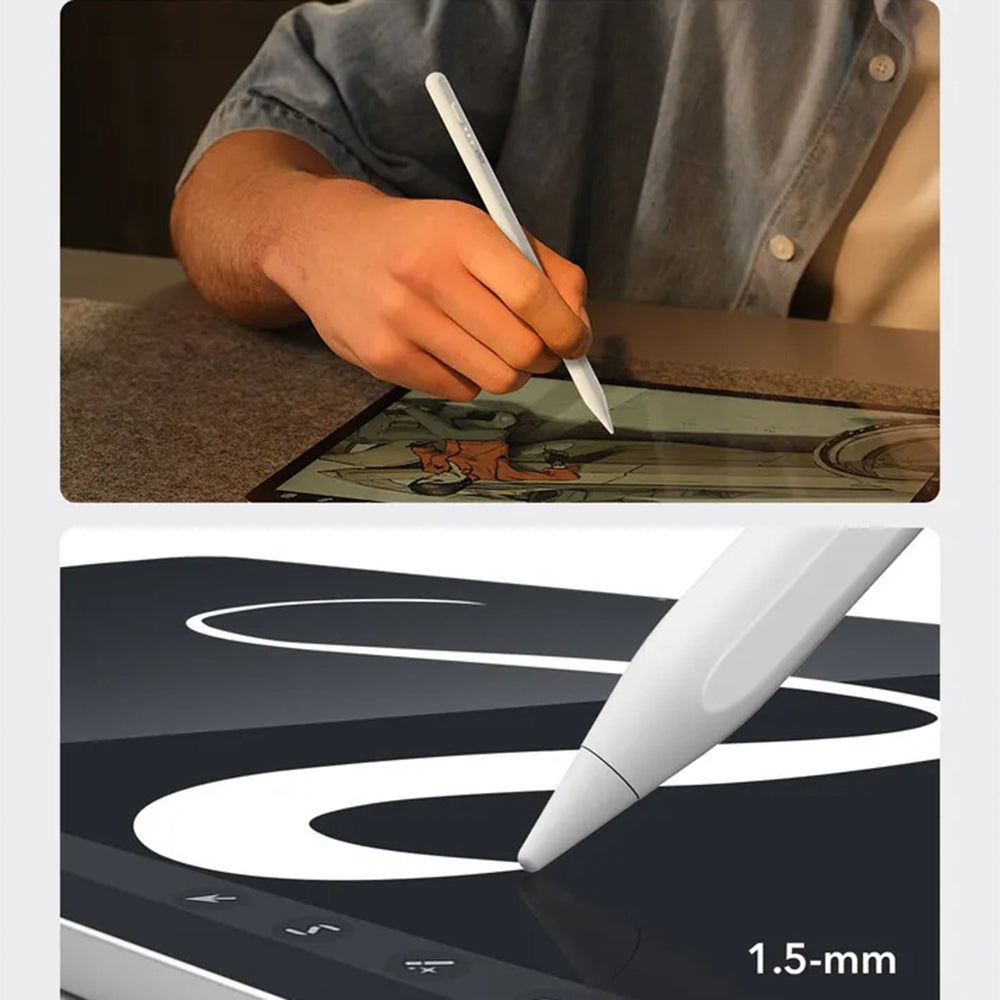 Touch Pen ESR za Apple iPad, Aktivna Verzija, Bela