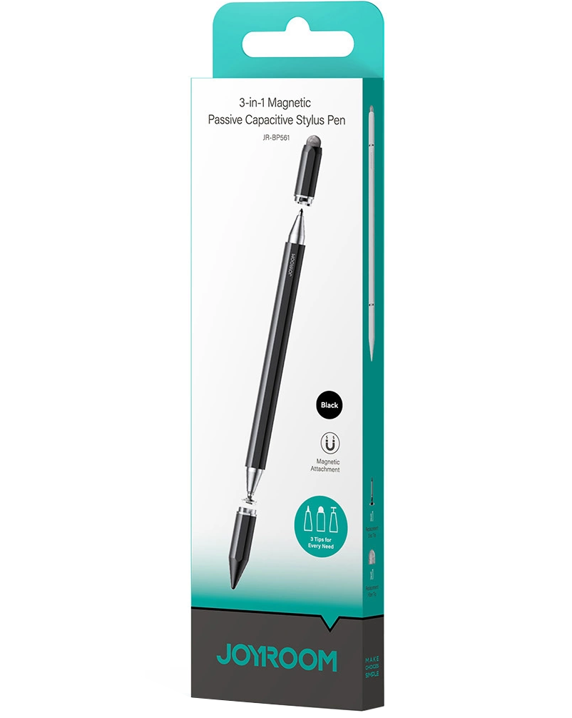 Touch Pen Joyroom JR-BP561 3u1, Crna