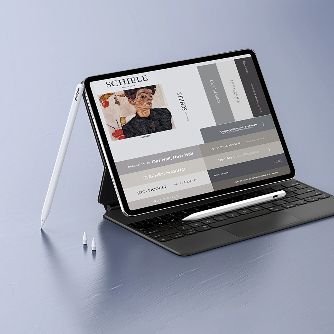 Touch Pen Joyroom JR-X9S Pro za Apple iPad, Aktivna Verzija, Bela