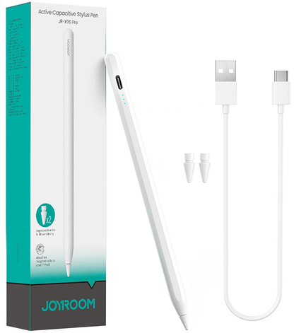 Touch Pen Joyroom JR-X9S Pro za Apple iPad, Aktivna Verzija, Bela