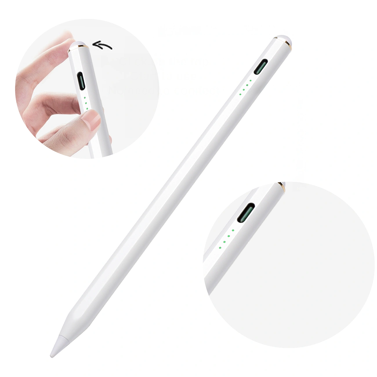 Touch Pen Joyroom JR-X9S za Apple iPad, Aktivna Verzija, Bela
