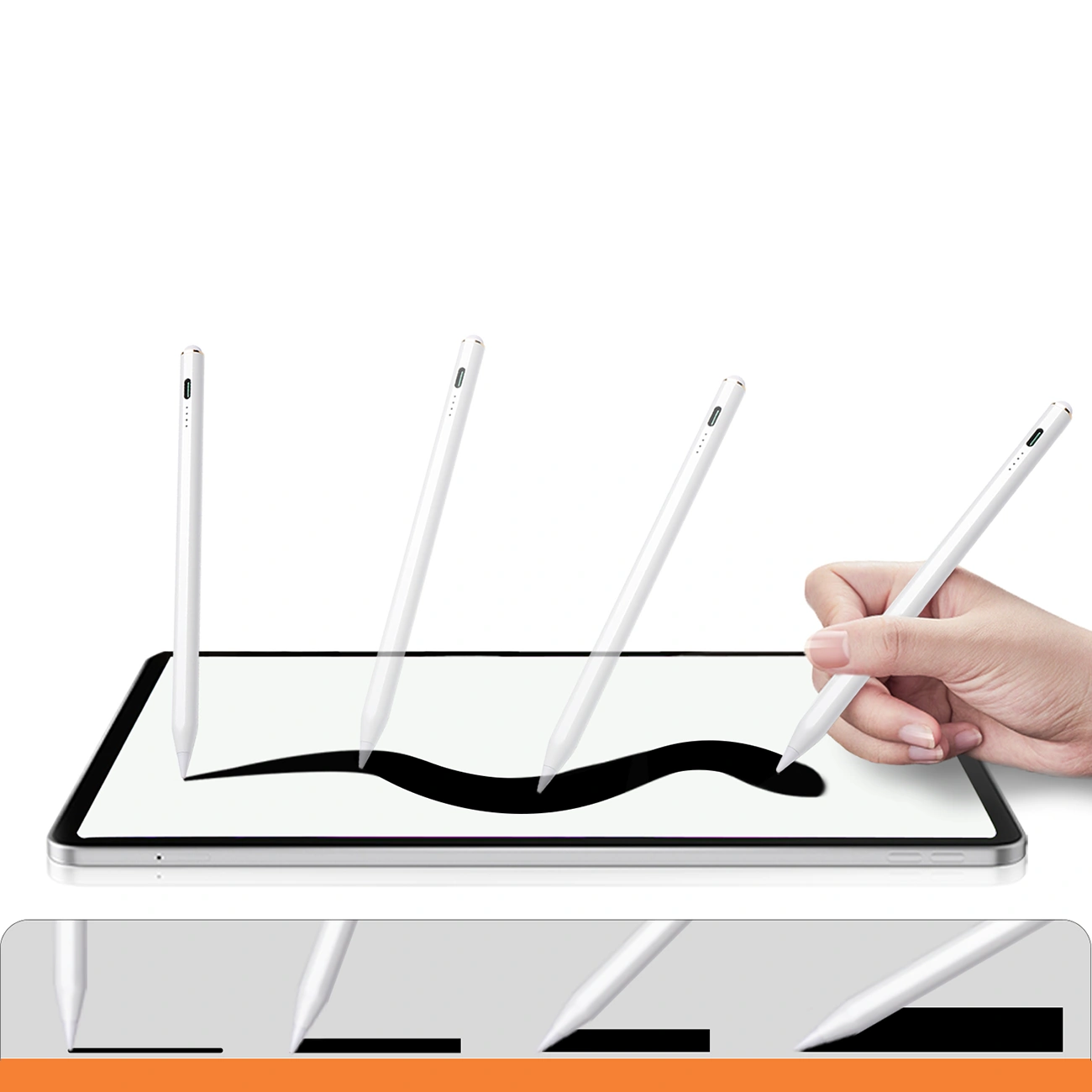Touch Pen Joyroom JR-X9S za Apple iPad, Aktivna Verzija, Bela