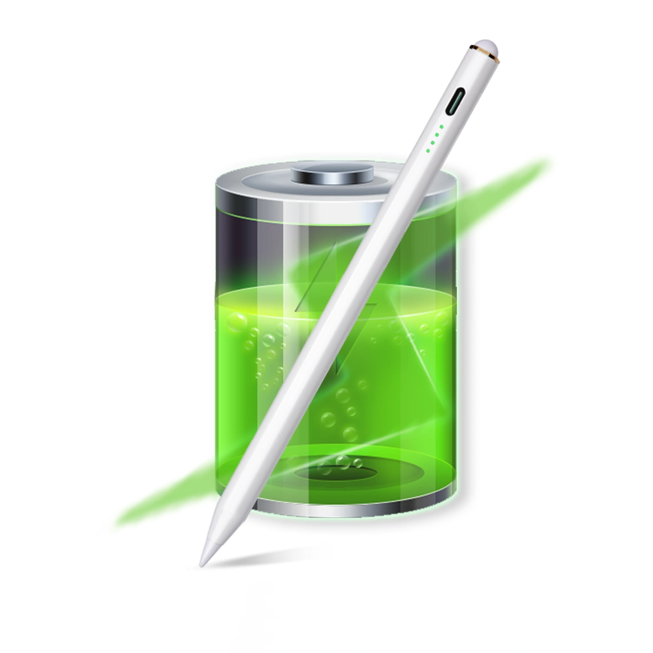 Touch Pen Joyroom JR-X9S za Apple iPad, Aktivna Verzija, Bela