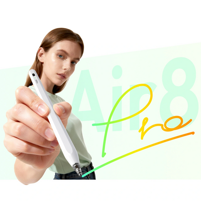 Touch Pen Metapen Air8 Pro za Apple iPad, Aktivna Verzija, Bela ME-APP172