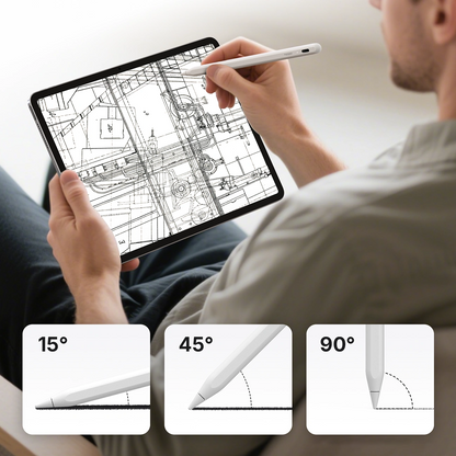 Touch Pen Metapen A8 za Apple iPad, Aktivna Verzija, Bela ME-APP152