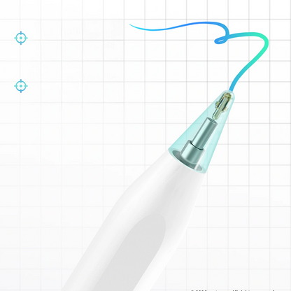 Touch Pen Metapen A8 za Apple iPad, Aktivna Verzija, Bela ME-APP152