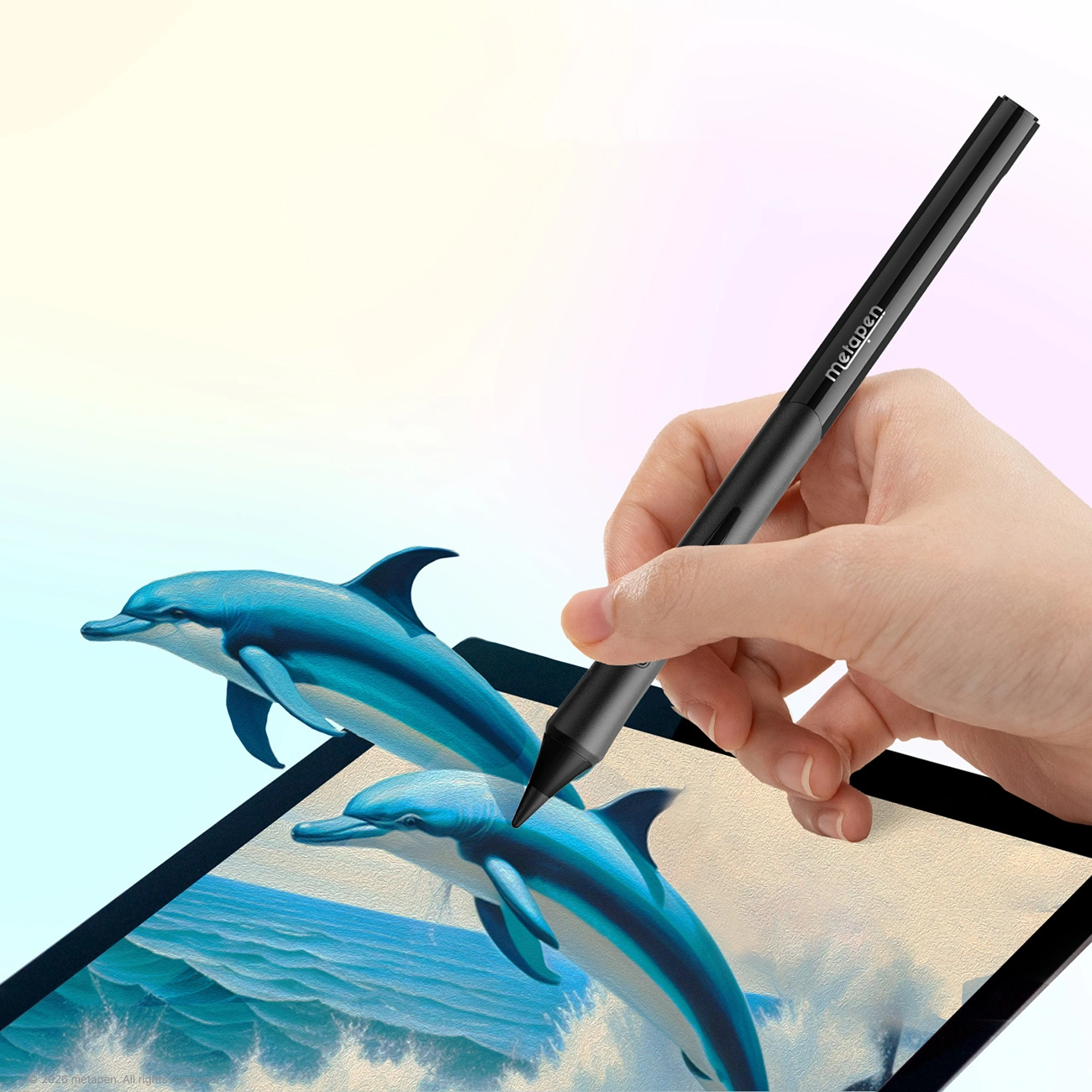 Touch Pen Metapen D1 za Apple iPad, Aktivna Verzija, Crna ME-APP452