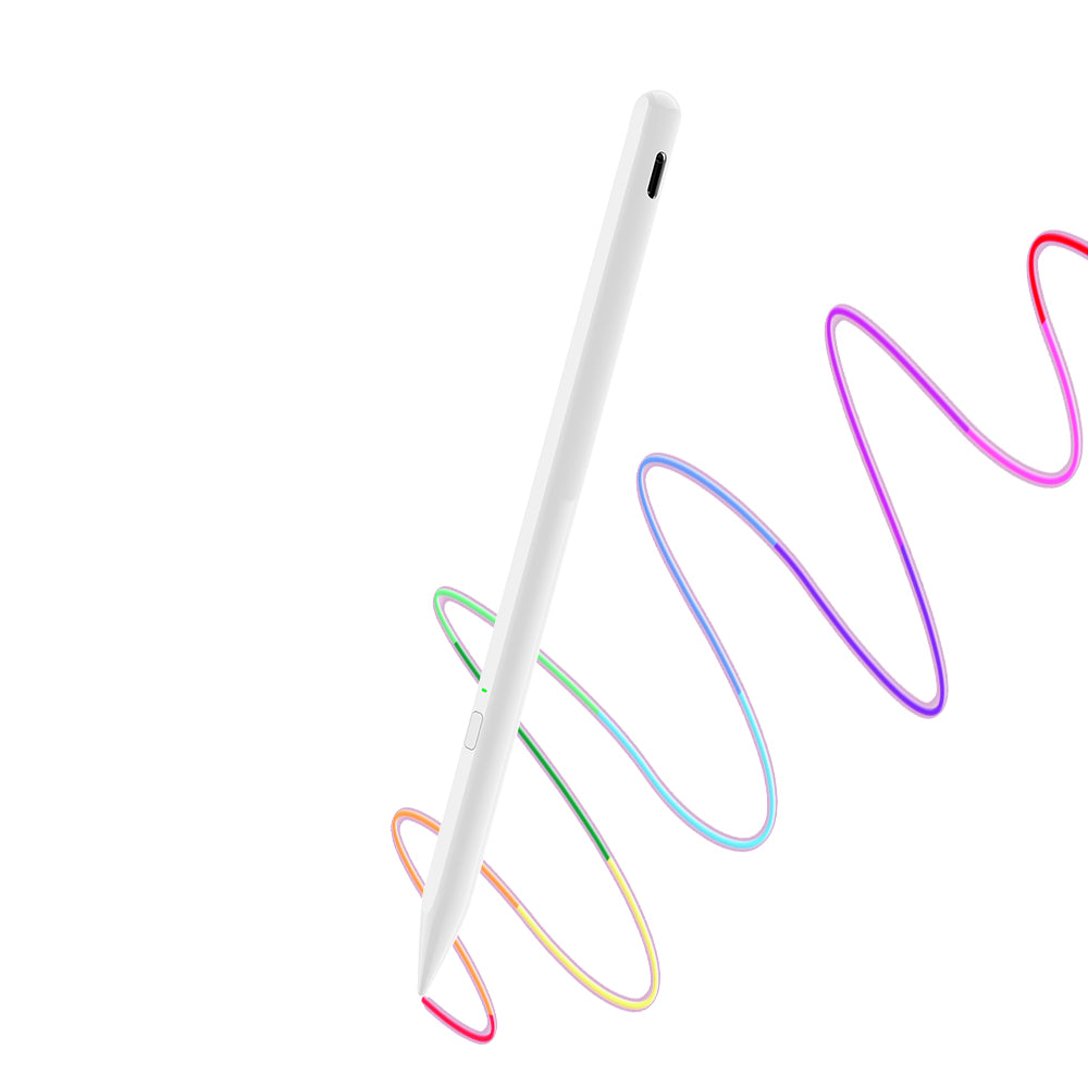Touch Pen Techsuit AX10 za Apple iPad, Aktivna Verzija, Bela