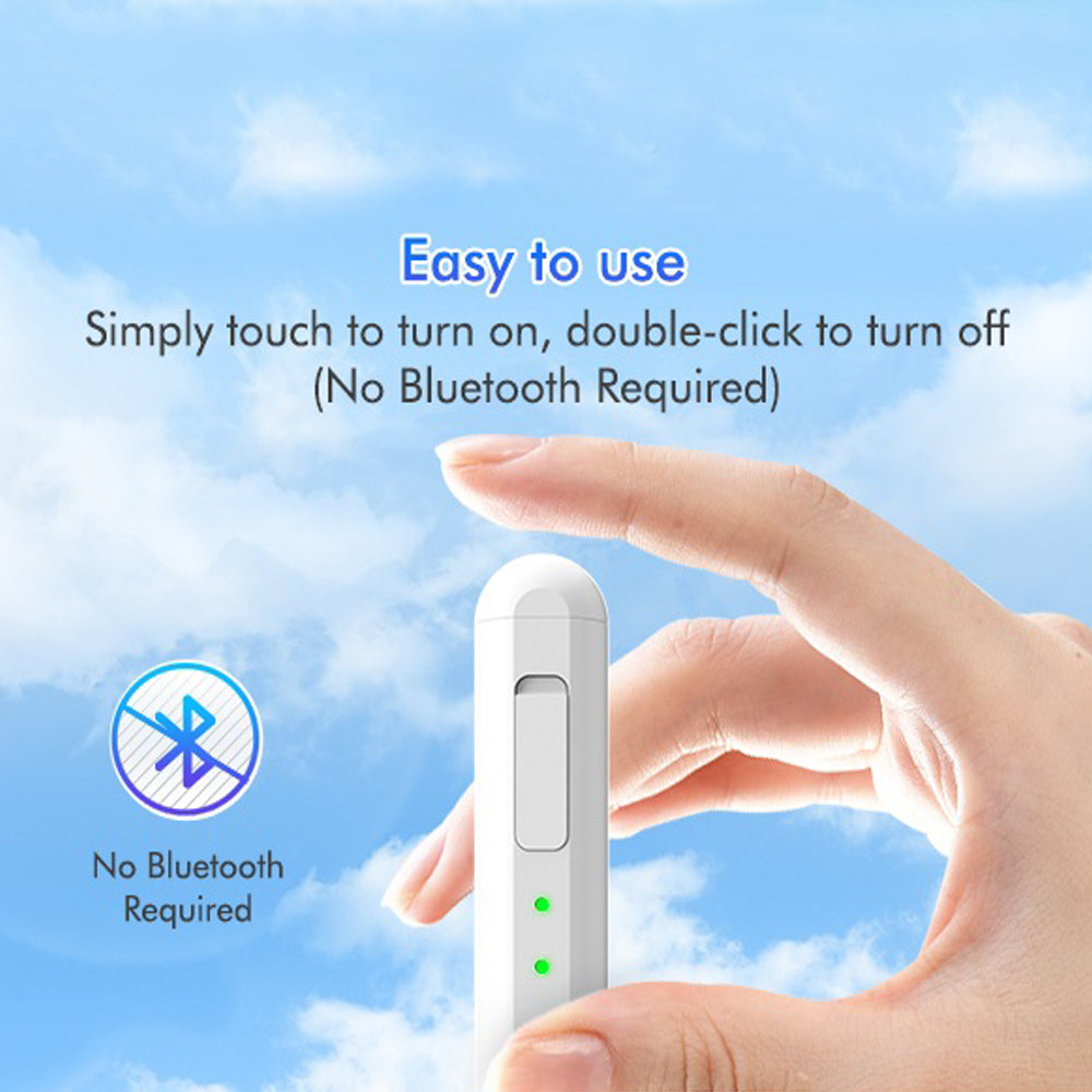 Touch Pen Techsuit AX10-T za Apple iPad, Aktivna Verzija, Bela