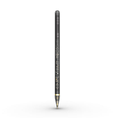 Touch Pen Techsuit C10 Pro za Apple iPad, Aktivna Verzija, Transparentno Crna