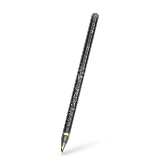 Touch Pen Techsuit C10 Pro za Apple iPad, Aktivna Verzija, Transparentno Crna