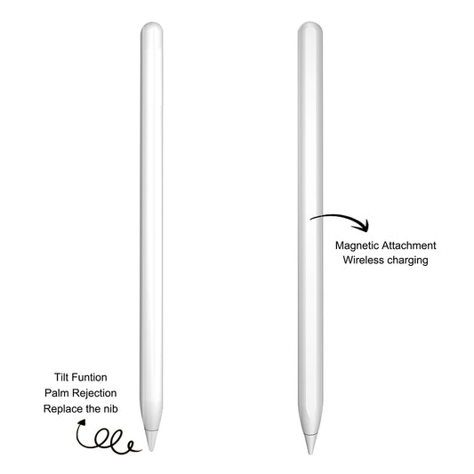 Touch Pen Techsuit M2 za Apple iPad, Aktivna Verzija, Bela