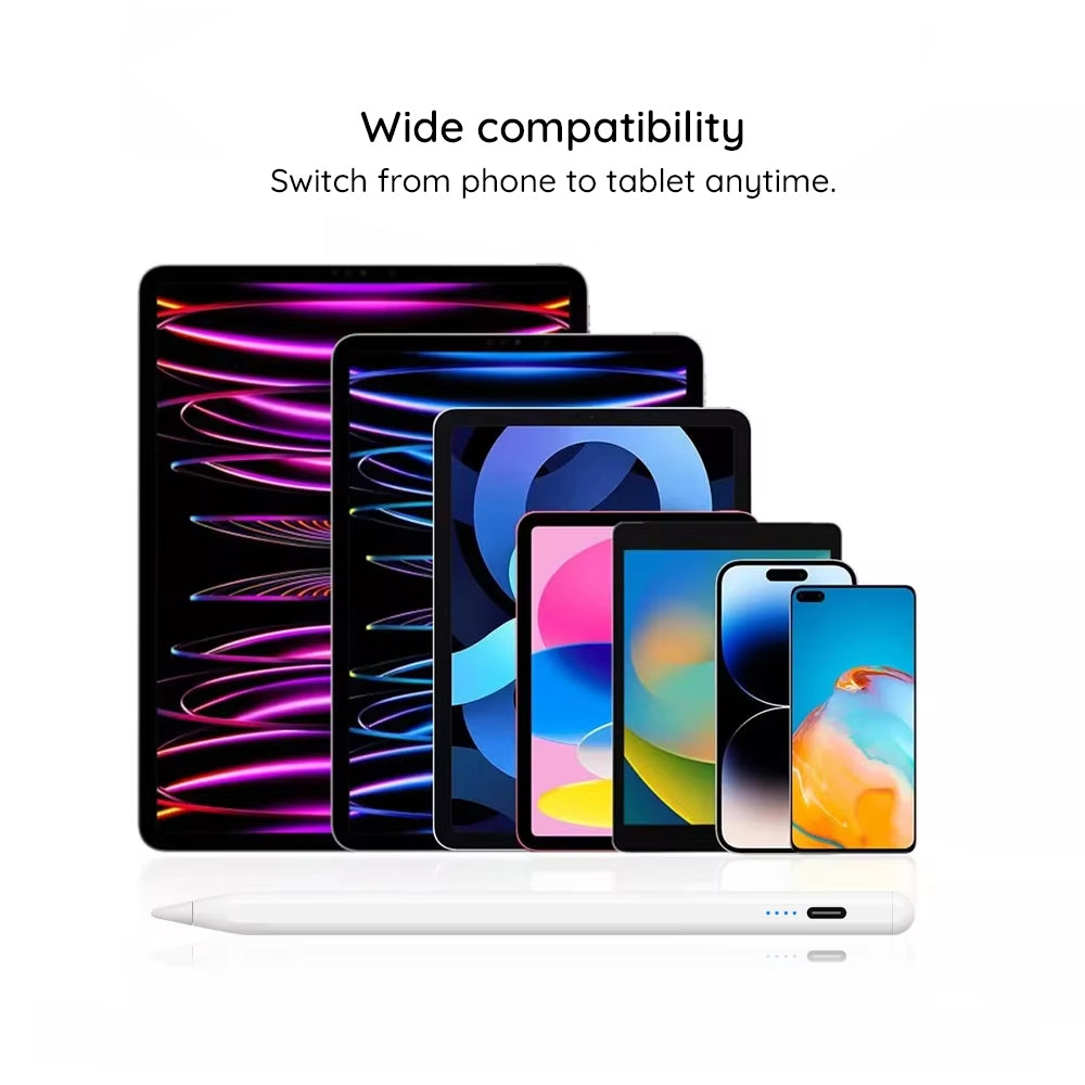 Touch Pen Techsuit T1, Aktivna Verzija, Bela