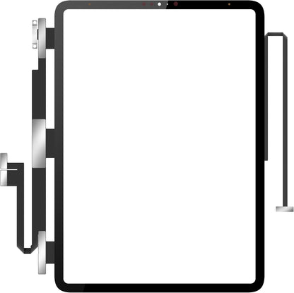 Touchscreen Forward Guard OCA za Apple iPad Pro 11 (2018), Crna