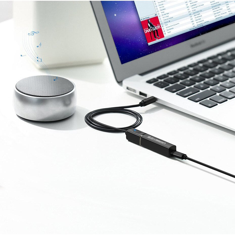Bluetooth Transmiter UGREEN CM107, AUX, Crni