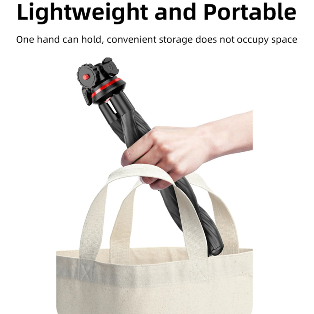 Trepied 1/4inch Techsuit C02, Crni