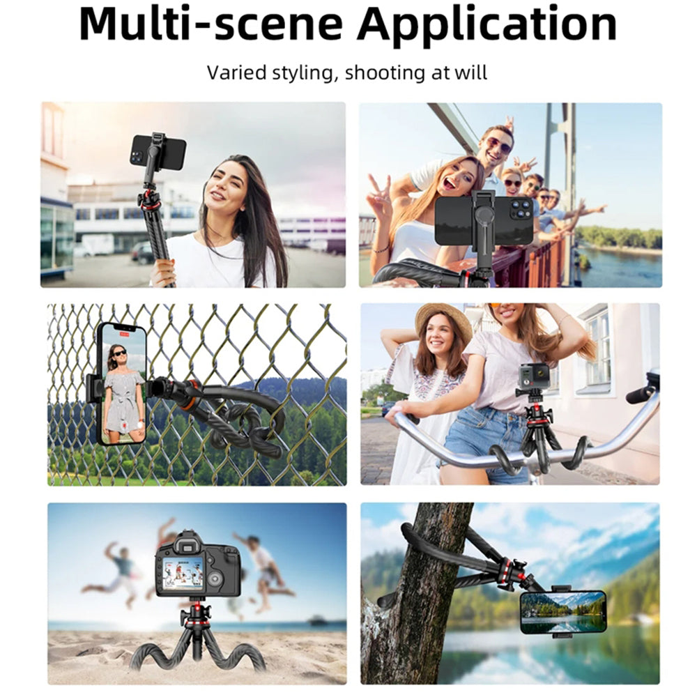 Trepied 1/4inch Techsuit C02, Crni