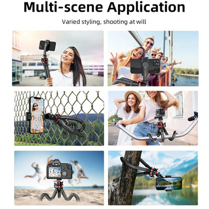 Trepied 1/4inch Techsuit C02, Crni