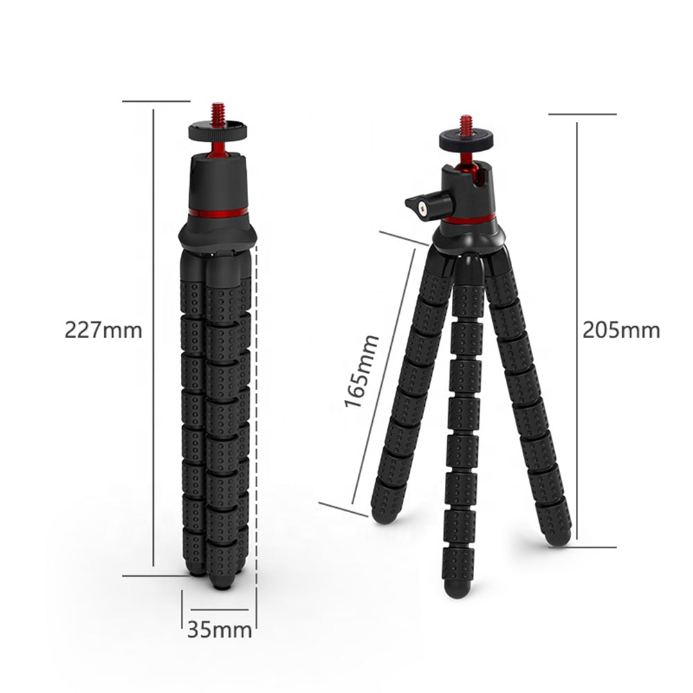 Trepied 1/4inch Techsuit JX-004, Crna