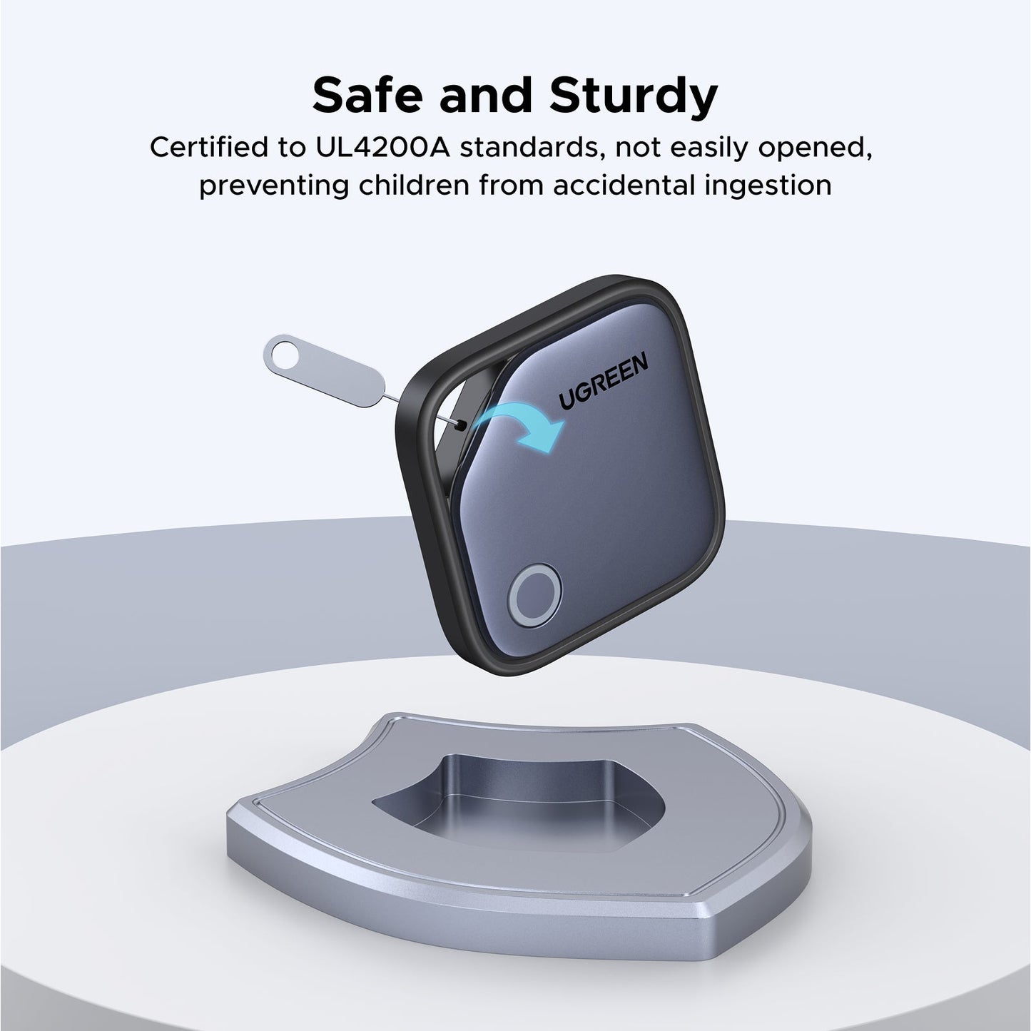 UGREEN SmartTag Pro Smart CM916 (75646P), Crna