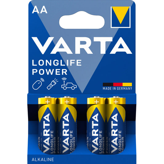 Baterija Varta Longlife Power 4906, AA / LR6, Set 4 komada 04906121414