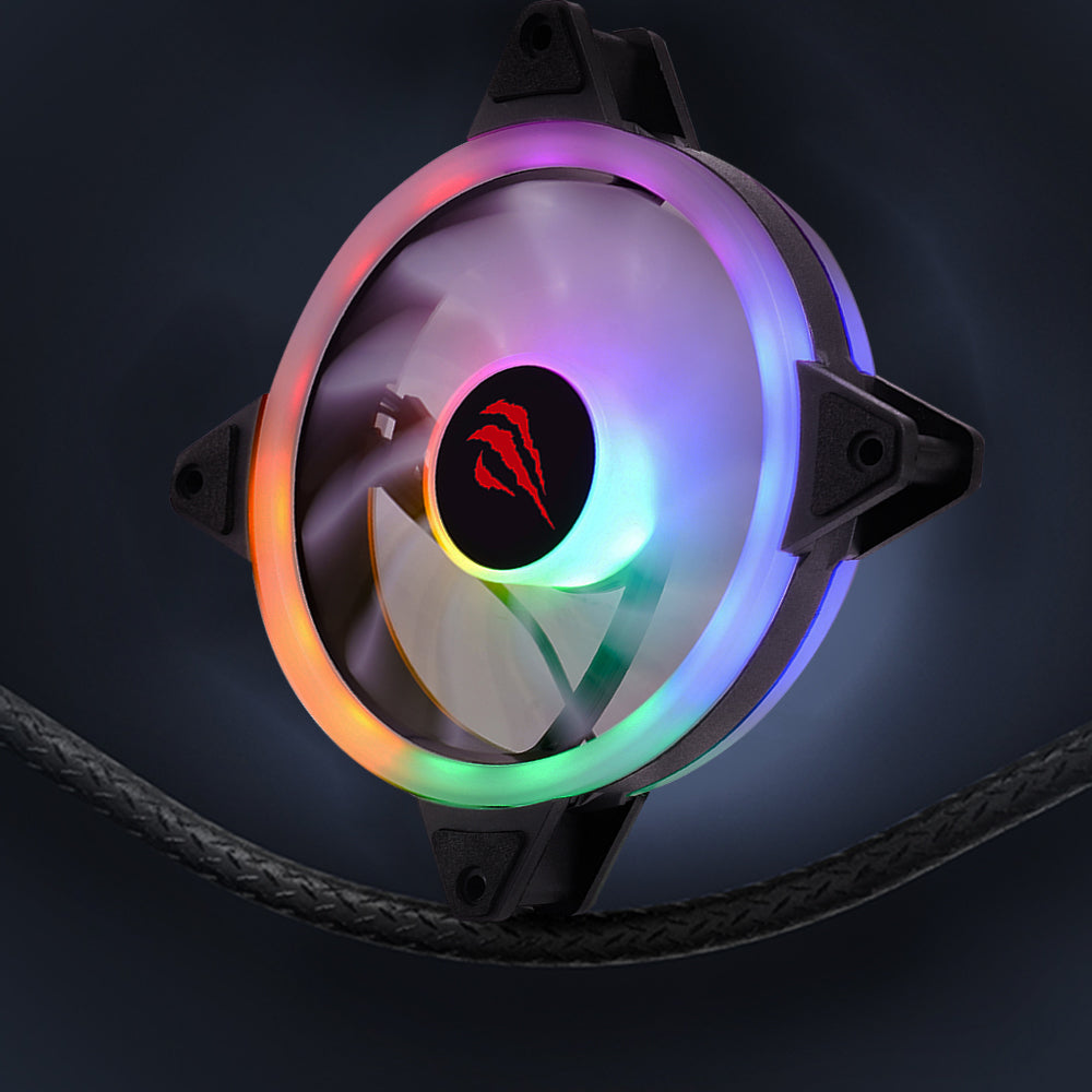 Ventilator HAVIT F2089, 1200RPM, 35dB, 1.32W, Crni