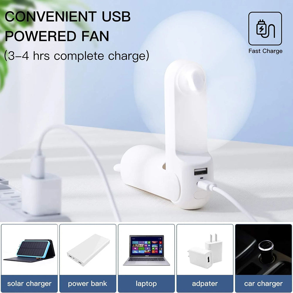 Prenosni ventilator JisuLife Life8 Plus F8X, Zelen