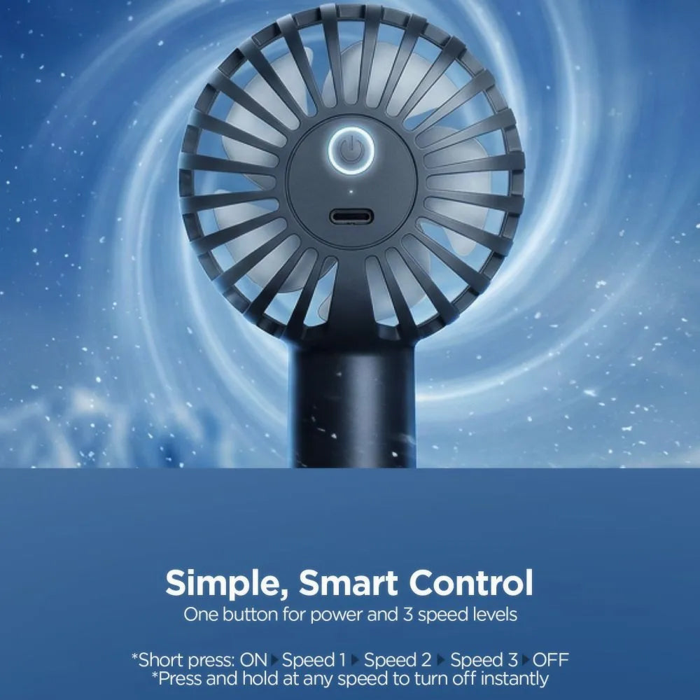 Prenosivi Ventilator Spigen A905, Crni AHP10454