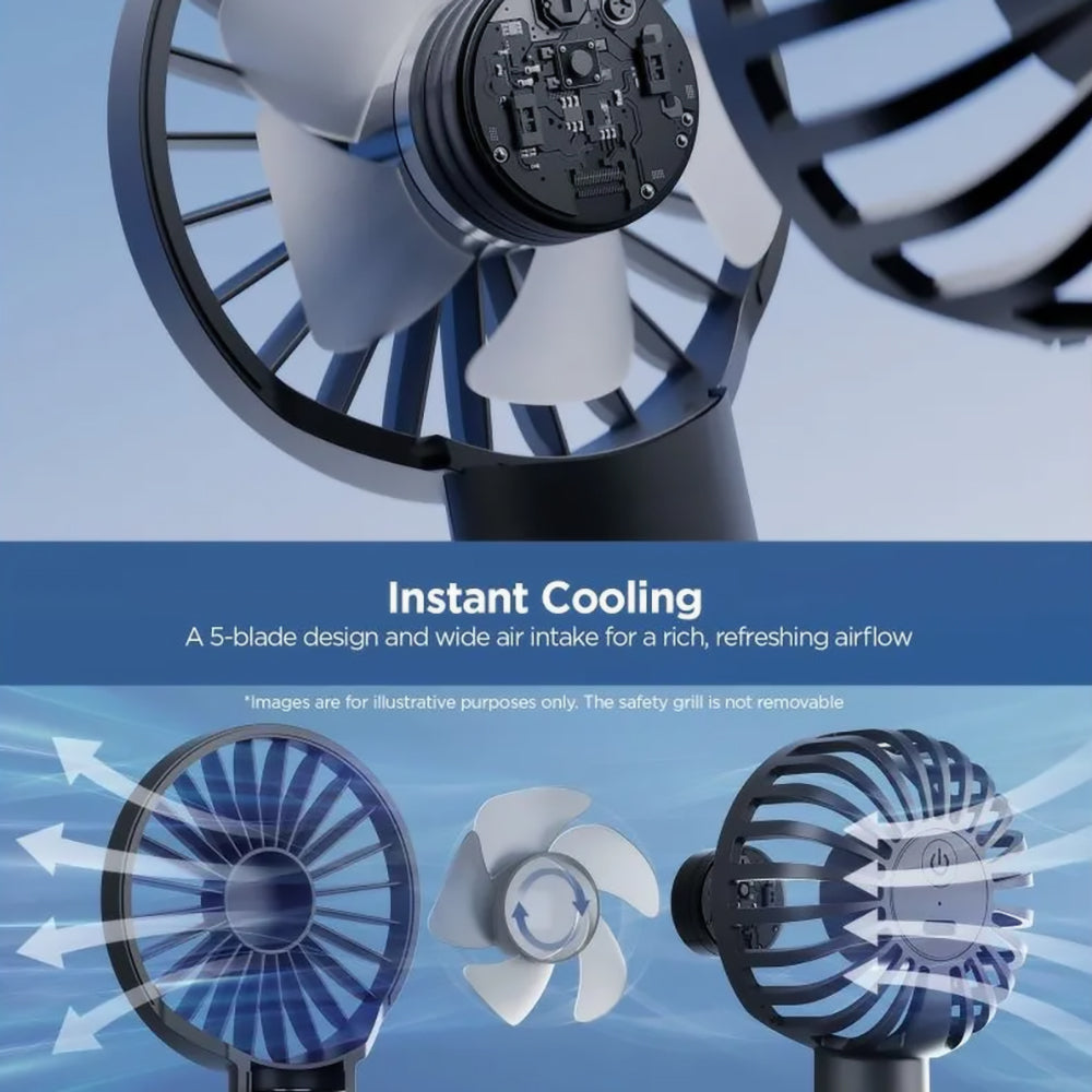 Prenosivi Ventilator Spigen A905, Crni AHP10454