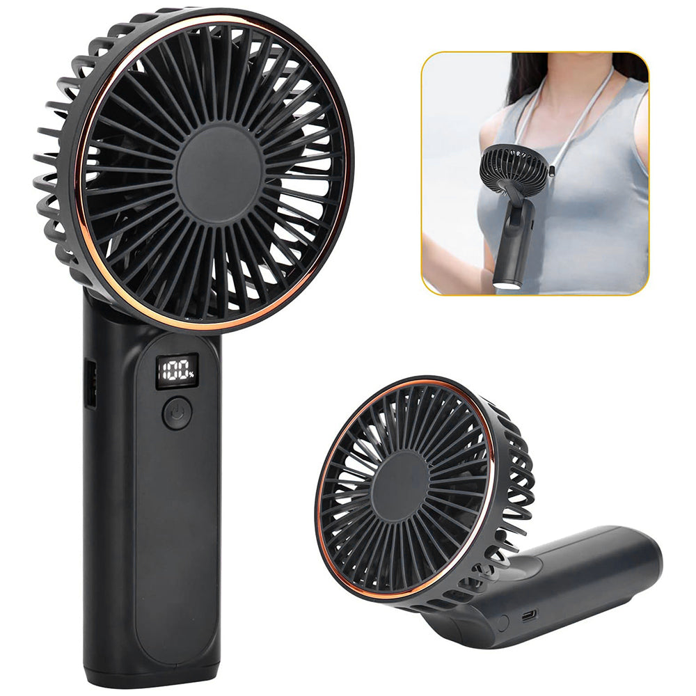Prenosivi ventilator Techsuit M12, Crni